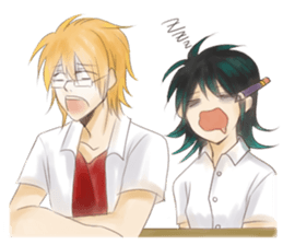 Mad Architect Student : Contrast Twin sticker #4357053