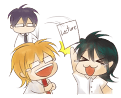 Mad Architect Student : Contrast Twin sticker #4357055