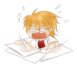 Mad Architect Student : Contrast Twin sticker #4357062