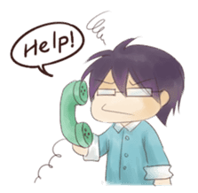 Mad Architect Student : Contrast Twin sticker #4357064