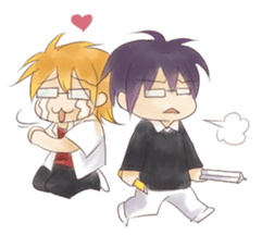 Mad Architect Student : Contrast Twin sticker #4357066