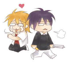 Mad Architect Student : Contrast Twin sticker #4357066