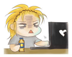 Mad Architect Student : Contrast Twin sticker #4357077