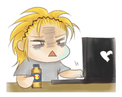 Mad Architect Student : Contrast Twin sticker #4357077