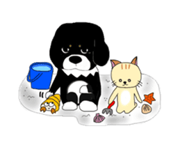 Kuro's daily life 3 sticker #4357285