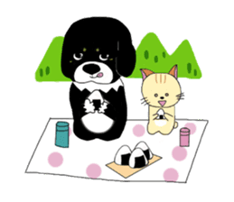 Kuro's daily life 3 sticker #4357287