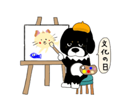 Kuro's daily life 3 sticker #4357299