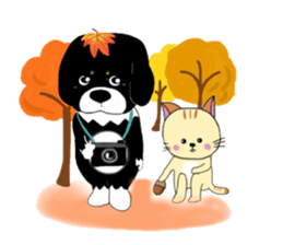 Kuro's daily life 3 sticker #4357302