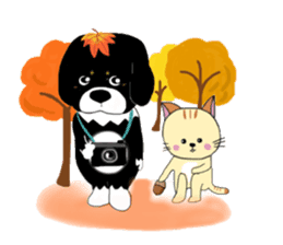 Kuro's daily life 3 sticker #4357302