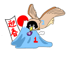 Kuro's daily life 3 sticker #4357311