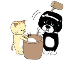 Kuro's daily life 3 sticker #4357312