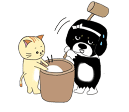 Kuro's daily life 3 sticker #4357312