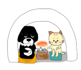 Kuro's daily life 3 sticker #4357314