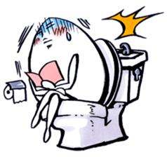 "Cyoi Uza"Egg man Sticker sticker #4358047