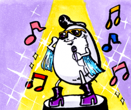 "Cyoi Uza"Egg man Sticker sticker #4358068