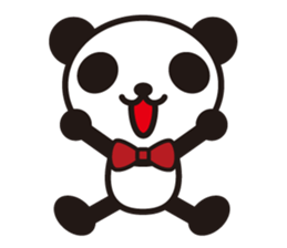 White Panda&Black Panda 1 sticker #4358569