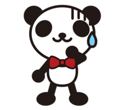 White Panda&Black Panda 1 sticker #4358571