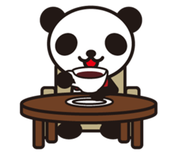 White Panda&Black Panda 1 sticker #4358572