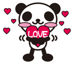 White Panda&Black Panda 1 sticker #4358575