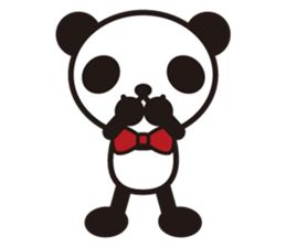 White Panda&Black Panda 1 sticker #4358577