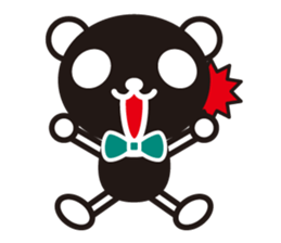 White Panda&Black Panda 1 sticker #4358588