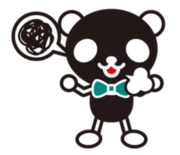 White Panda&Black Panda 1 sticker #4358591