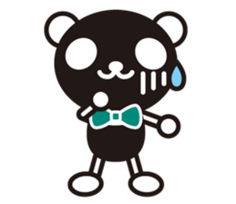 White Panda&Black Panda 1 sticker #4358592