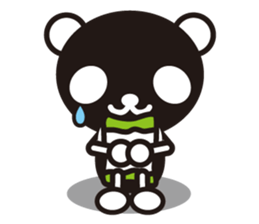 White Panda&Black Panda 1 sticker #4358594