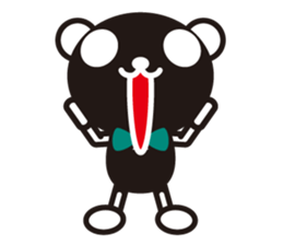 White Panda&Black Panda 1 sticker #4358595