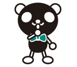 White Panda&Black Panda 1 sticker #4358597