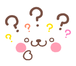 bear heart 26 sticker #4358791