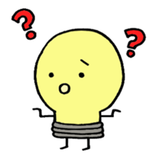 He is a light bulb sticker #4358986