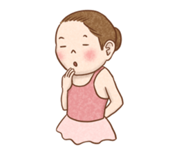 Little Lune, the Ballerina sticker #4359686