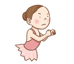 Little Lune, the Ballerina sticker #4359687
