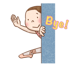 Little Lune, the Ballerina sticker #4359696