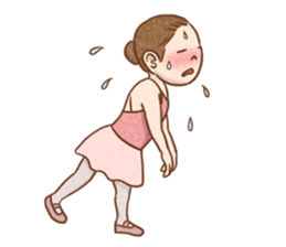 Little Lune, the Ballerina sticker #4359700