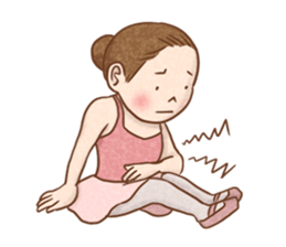 Little Lune, the Ballerina sticker #4359710