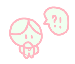 honwakako chan and cat sticker #4359734