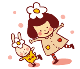 Illustration such as the picture book sticker #4359775