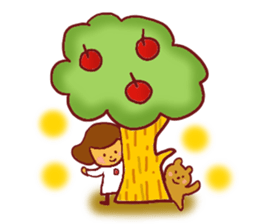 Illustration such as the picture book sticker #4359776