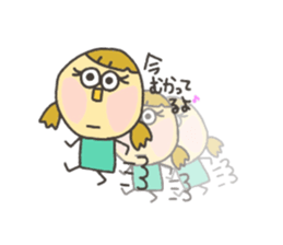 Kopitto Girl and Boy sticker #4359935