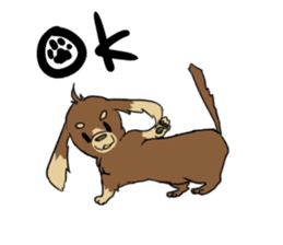 Doggy Ryu-chan stickers sticker #4360099