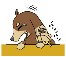 Doggy Ryu-chan stickers sticker #4360101