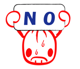 Akabeko and Samurai sticker #4360331