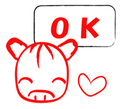 Akabeko and Samurai sticker #4360332