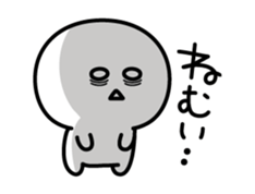 Yuru-Yuru Simple sticker #4360365