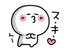 Yuru-Yuru Simple sticker #4360377