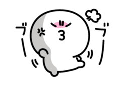 Yuru-Yuru Simple sticker #4360390