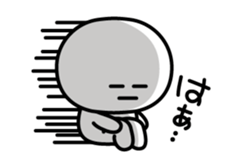 Yuru-Yuru Simple sticker #4360392