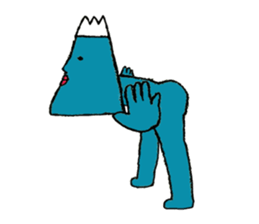 Mr.mountain and pleasant friends sticker #4361000